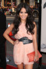 Vanessa Hudgens arrives at the movie premiere of 17 Again on April 14, 2009