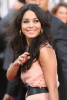 Vanessa Hudgens arrives at the movie premiere of 17 Again on April 14, 2009