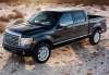 Ford f 150 2009 f 150 Black 2009 ford f 150 platinum edition front top and left side view