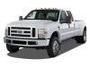 Ford f 450 2009 f 450 white 2009 Ford f 450 super duty front and left side view