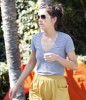 Jessica Stroup On The filming set of 90210 on March 25th 2009 1