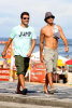 recent photos of the Brazilian young Model Jesus Luz on the beach 5