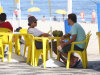 recent photos of the Brazilian young Model Jesus Luz on the beach 14