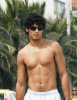 recent photos of the Brazilian young Model Jesus Luz on the beach 13