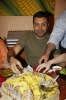 Saruhan Hunel eating Mansaf 