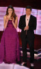 Alessia Piovan and Paul Sculfor hosting the 59th Sanremo Italian Music Festival of 2009