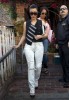 kim kardashian spotted leaving the Ivy Restaurant with Ciara on May 14th 2009 001