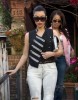 kim kardashian spotted leaving the Ivy Restaurant with Ciara on May 14th 2009 003