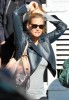 Bar Refaeli arrives for lunch at Bar Pitti and then shops at Best Buy in New York City on April 16th 2009 4