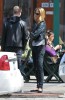 Bar Refaeli arrives for lunch at Bar Pitti and then shops at Best Buy in New York City on April 16th 2009 2