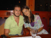 Nazem Ezzideen from Lebanon with his girlfriend