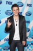 Kris Allen poses in the press room during the American Idol Season 8 Grand Finale held at Nokia Theatre L A  Live on May 20th, 2009 in Los Angeles, California