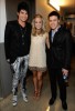 desktop wallpaper photo of Adam Lambert with Carrie Underwood and Kris Allen backstage of American Idol season8 on May 19th 2009