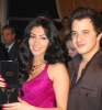 Mirhan Hussein at her birthday party with Nader Kirat from Tunis