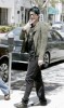 Adam Lambert spotted shopping for clothes at Barneys in New York City on May 14th 2009 8