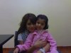 Diala Ouda picture with a young lil girl fan