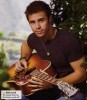 Kris Allen picture wallpaper with his quitar