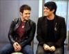 Adam Lambert with Kris Allen at the Today Show  on May 28th 2009 19