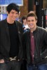 Adam Lambert with Kris Allen at the Today Show  on May 28th 2009 1