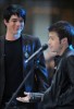 Adam Lambert with Kris Allen at the Today Show  on May 28th 2009 12