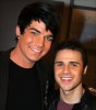 Adam Lambert with Kris Allen at the Today Show  on May 28th 2009 18