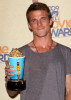 Cam Gigandet wins the Best Fight award for his performance in Twilight poses in the press room during the 18th MTV movie Awards on May 31st 2009 1