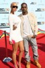 Kanye West and his girlfriend Amber Rose arrive on the the red carpet at the 2009 BET Awards held at the Shrine Auditorium on June 28th in Los Angeles 1