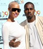 Kanye West and his girlfriend Amber Rose arrive on the the red carpet at the 2009 BET Awards held at the Shrine Auditorium on June 28th in Los Angeles 3