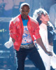 Jamie Foxx on stage for the tribute to the late singer Michael Jackson during the 2009 BET Awards 1