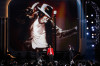 Jamie Foxx with NeYo on stage for the tribute to the late singer Michael Jackson during the 2009 BET Awards 17