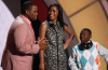 Keke Palmer with Anthony Anderson and Bobbe J Thompson present onstage during the 2009 BET Awards held at the Shrine Auditorium on June 28th 2009 1