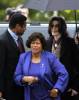 Katherine Jackson with her son Michael Jackson