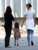 Suri Cruise spotted at CBS Studios on June 19th 2009 with her mom 3