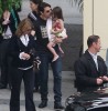 Suri Cruise spotted at CBS Studios on June 15th 2009 with her dad 4