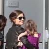 Suri Cruise seen with her mom at American Idol on May 19th 2009 2