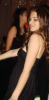 princess Lara Scandar in a black dress