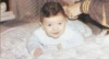 Michel Azzi as a baby infant