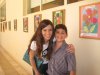 princess Lara Scandar from Egypt at the Shweifat school