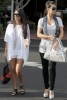 Kim Kardashian spotted att Fred Segal with her sister Kourtney Kardashian on Juy 8th 2009 1