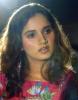 Sania Mirza personal picture curly hair style