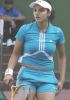 Sania Mirza during a tennis game playing picture