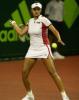 Sania Mirza during a tennis game last year