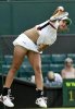 Sania Mirza during a tennis game playing