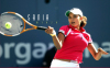 Sania Mirza during a tennis game wallpaper photo