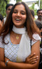 Sania Mirza during a felicitation ceremony at the Governor House during in Hyderabad in India on July 8th 2003