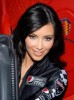 kim kardashian attends the Bullrun Green 2009 Flag Rally Start Event on July 10th 2009 face closeup picture