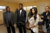 kim kardashian and Reggie Bush at the Diamond Empowerment Fund tour of Africa on July 14th 2009 picture