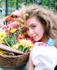 Thalia high quality picture from the 1992 latin drama series Maria Mercedes and the basket of flowers