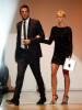 Jaime Pressly and Zachary Quinto presenting an award onstage during the 17th Annual ESPY Awards