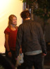 Robert Pattinson and Emilie de Ravin during their secene filming for their upcoming movie Remember Me 14